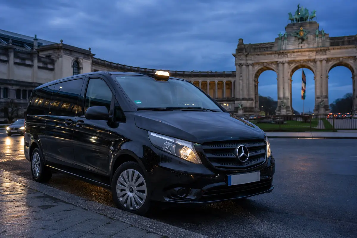 Van Mercedes — Taxi à Bruxelles